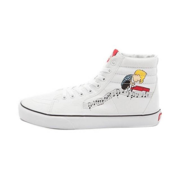 peanuts vans high tops